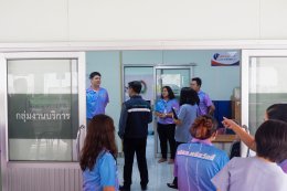 นายแพทย์ สสจ. นำคณะตรวจเยี่ยมโรงพยาบาล