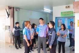 นายแพทย์ สสจ. นำคณะตรวจเยี่ยมโรงพยาบาล