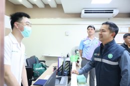 นายแพทย์ สสจ. นำคณะตรวจเยี่ยมโรงพยาบาล