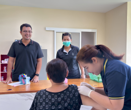 หน่วยฉีดวัคซีนไข้หวัดใหญ่