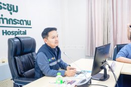 นายแพทย์ สสจ. นำคณะตรวจเยี่ยมโรงพยาบาล