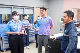 นายแพทย์ สสจ. นำคณะตรวจเยี่ยมโรงพยาบาล